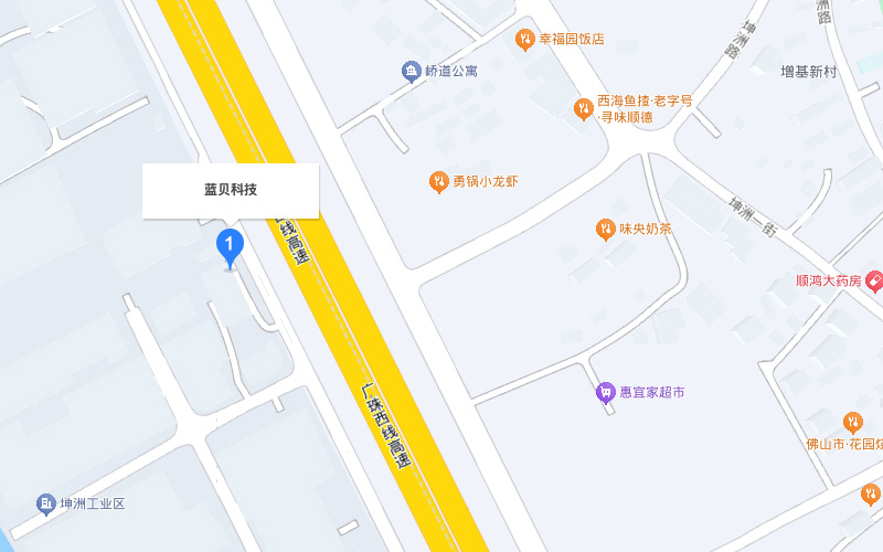 蓝贝百度地图